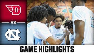 Dayton vs. North Carolina Game Highlights | 2024-25 ACC Men's Basketball