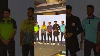 World Tennis Cricket League T10 Launch Tennus Ball Cricket Star Players With Harbhajan Singh