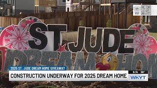 Construction underway for the 2025 St. Jude Dream Home in Lexington