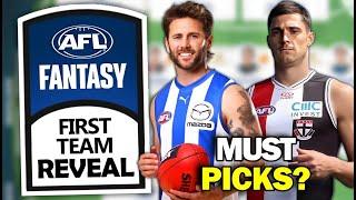 2025 AFL FANTASY TEAM REVEALED (FIRST TEAM)