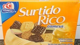 Gamesa Surtido Rico Assorted Cookies – 7 Different Cookies Review