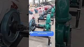 6 inch Agricultural irrigation pump Diesel pumps #waterpumping