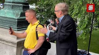 Controversial blogger ‘Turtleboy’ gets into altercation outside courthouse for Karen Read trial