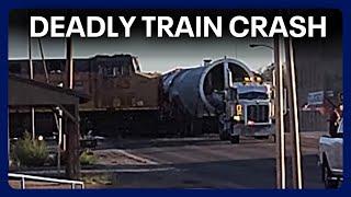 West Texas train crash kills 2, injures 3 others