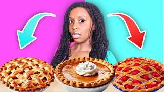 Thanksgiving Pies TASTE TEST