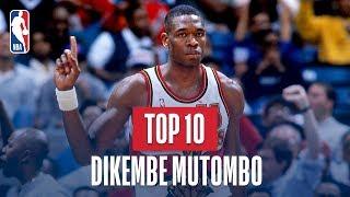 Dikembe Mutombo Top 10 Blocks of His Career