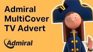 Admiral MultiCover advert 2024 30s | AdmiralUK
