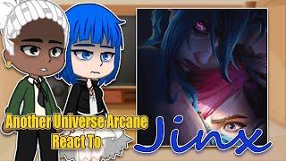 Arcane another universe React to Jinx | Gacha Club | Full Video