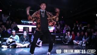 Waacking Judge Demo：百川 aka AKUMA DIVA (HOUSE OF AKUMA) | 20151010 College High Vol.11 STAGE2