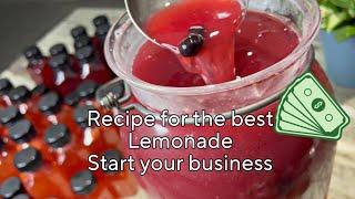 Viral Berry lemonade stand recipe