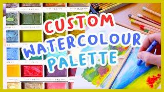 The perfect watercolour palette!  Updating my Kuretake Gansai Tambi Art Nouveau set