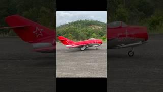 Takeoff - BVM MiG-15 Turbine Jet w/Jets-munt M100XBL Engine #rcturbine #rcwarbird #rcjet #rcpilot