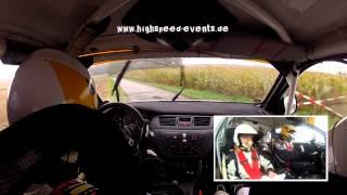 29. Frankenland Rallye 2013 - WP1 Sindolsheim - Noller/Kopczyk- Mitsubishi Lancer Evo 8 MR