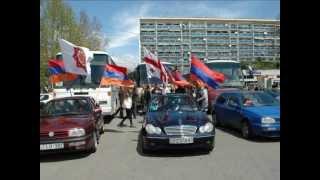 24 April 2013 Tbilisi. Armenian Genocide Commemoration