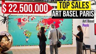 ART BASEL PARIS 2024: MULTIMILLION-DOLLAR ART SALES REVEALED