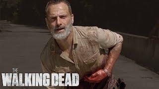 Rick Sacrifices Himself To Destroy the Bridge | The Walking Dead Classic Scenes