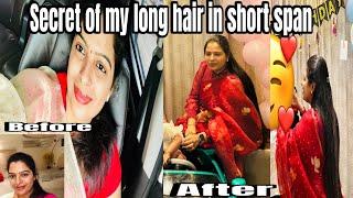 Secret of my long hair in short span || Fast hair growth tips || Reduce hair fall || Hair care‍‍