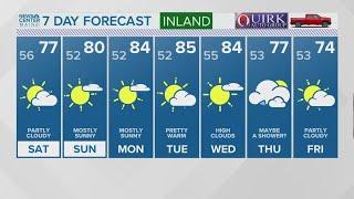 NEWS CENTER Maine Weather Video Forecast