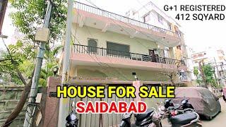 HOUSE.FOR SALE IN SAIDABAD ||HOUSE FOR SALE IN HYDERABAD