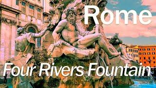 Fountain of Four Rivers, Rome