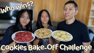 Janet vs Kate vs Tad Cookie Bake-Off Competition!