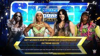 Jade Cargill vs Rhea Ripley vs Naomi vs Nikki Cross - Next North American Title - wwe2k25