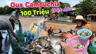 Qua Campuchia đặt dớn thủ tục 100 triệu - Cá nhiều khủng khiếp mùa lũ biên giới