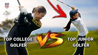 Can A Top Junior Compete With A Top Collegiate Golfer?