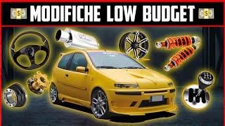 MODIFICHE ALL'AUTO CON 50€. (Tips).