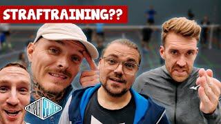 Unser TRAINER setzt zum STRAFTRAINING an?! | Eintracht SPONTENT Trainingsvlog