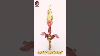 Lego Mini Weapons Flame Sword v1