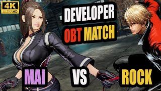FATAL FURY COTW: Mai Vs Rock - Developer Match - 4K 60FPS