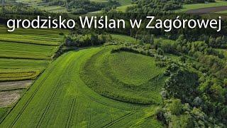 early medieval settlement in Zagórowa, Poland