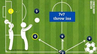 7v7 Youth Soccer - Throw Ins