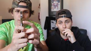 Getting My Friend LiamGhosts As High As Possible.. with the Ispire DuCore