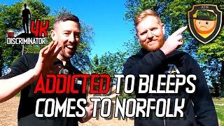 ADDICTED TO BLEEPS COMES TO NORFOLK. METAL DETECTING UK.