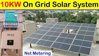 10 KW Grid tied solar system best quality installation | Net metering | Bahria Town