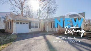 New Listing - 19016 High Point Dr, Gaithersburg, MD 20879