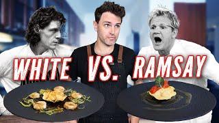 Lobster Ravioli CAGE MATCH: Gordon Ramsay vs. Marco Pierre White