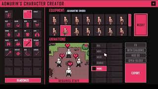 Admurin's Character Creator