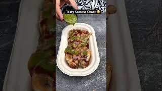 Delhi Ki Famous Samosa Chaat  || Delhi Street Food ️ #shorts #foodvideo #streetfood