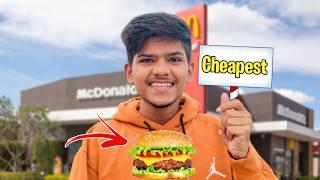 Trying Cheapest Fast Food Of Every Brand !