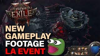 NEW Path of Exile 2 GAMEPLAY FOOTAGE from LA EVENT