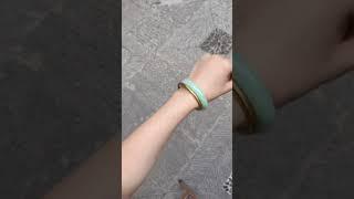 #时来运转 金镯玉镯碰撞一起的声音，听说是“金钱进袋”的声音