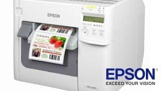 Epson TM-C3500 full colour label printer - english