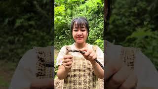 Survival skills: the simplest way to catch crabs #bushcraft #survival #camping #shorts