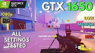 GTX 1650 | The Finals - 1080p All Settings Tested