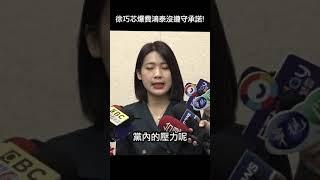 #徐巧芯 爆#費鴻泰 沒遵守承諾:曾說「交棒給我」 #shorts #立委 #選舉