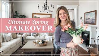 Fresh Spring Living Room Makeover