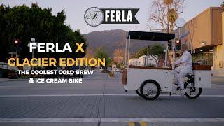 Ferla X - Glacier Edition. The Cold Brew and Ice Cream Bike for your Business!